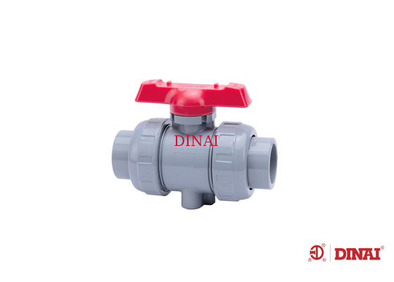 Шариковый клапан DN15-DN100 DIN/ANSI/JIS порта винта CPVC (гнезда)