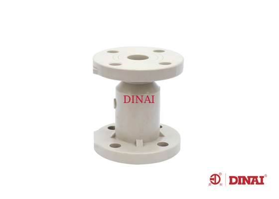 Пластичный контрольный клапан шарового вентиля задерживающих клапанов PPH, H41F-10S, DN15-DN300, JIS/DIN/ANSI